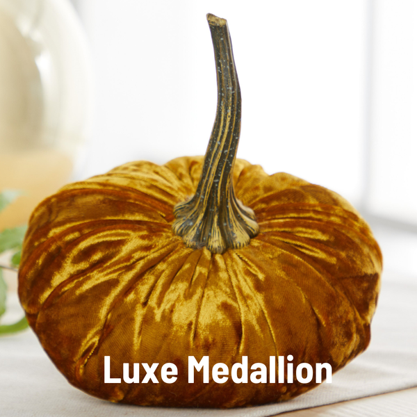 Pumpkin Large Velvet, Fall Decor, Shelf Sitter, Tablescape: Rust