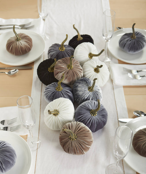 Pumpkin Small Velvet Fall Decor Gift for New Apartment Best: Harvest