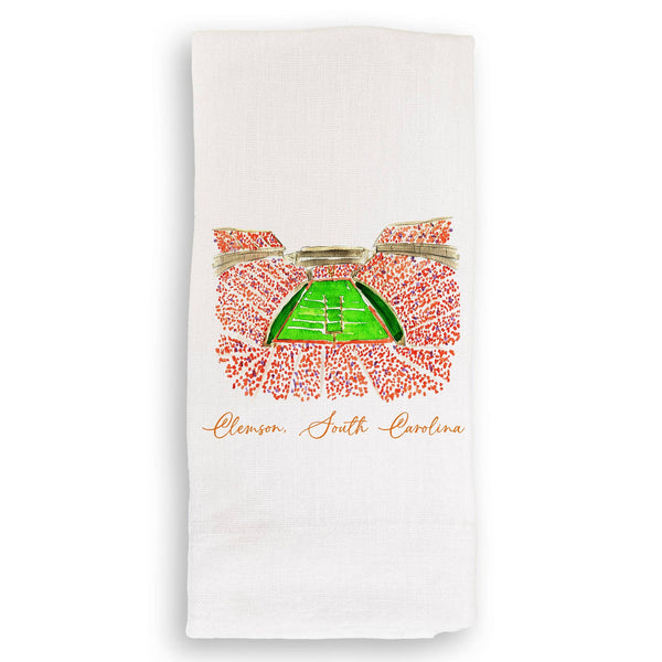 Clemson Football Stadium: Dishtowel / Keep Words / -