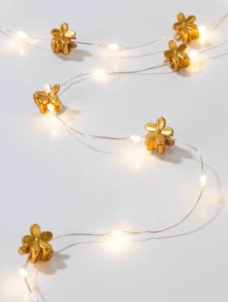 Gold Hair Accessory String Lights