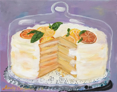 Citrus Cake Postcard