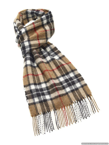 Tartan Camel Thompson Scarf