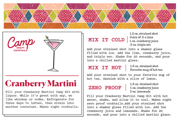 16 oz Cranberry Martini