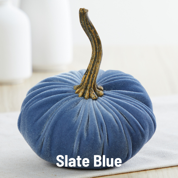 Pumpkin Small Velvet Fall Decor Gift for New Apartment Best: Burgundy