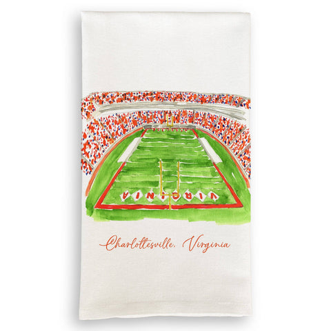 University of Virginia Football Stadium: Dishtowel / Keep Words / -