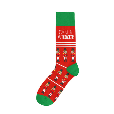 Son of a Nutcracker Funny Christmas Socks