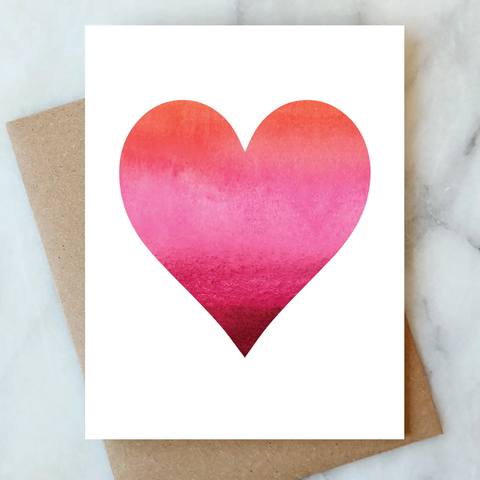 Big Heart Love Greeting Card | Valentine
