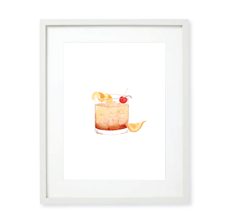 Art Print - Old Fashioned Watercolor