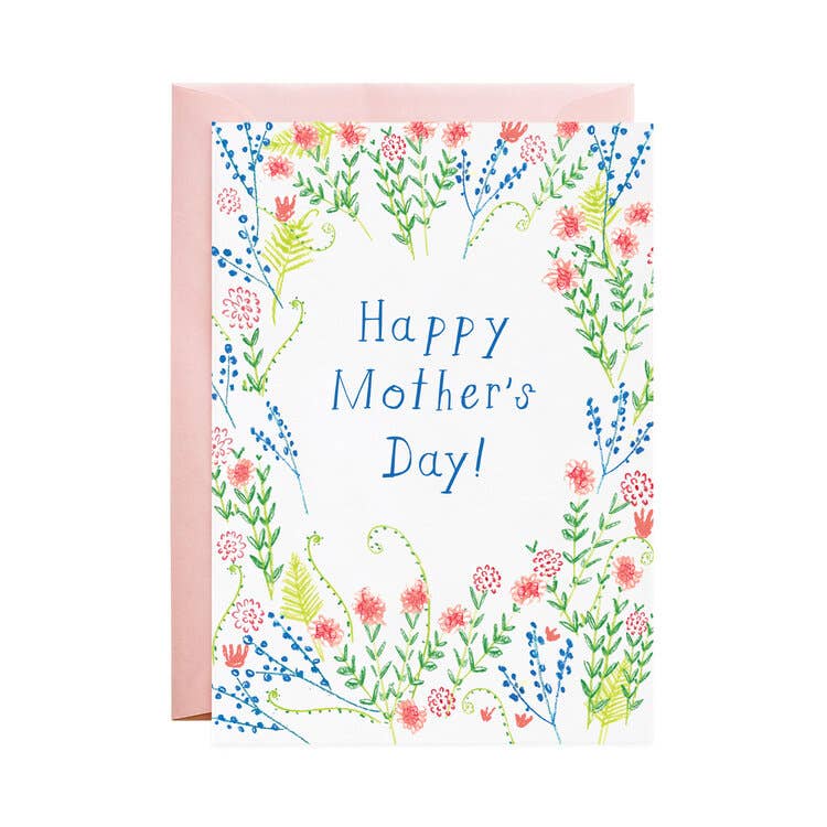 Mother's Day Wildflowers - Greeting Card