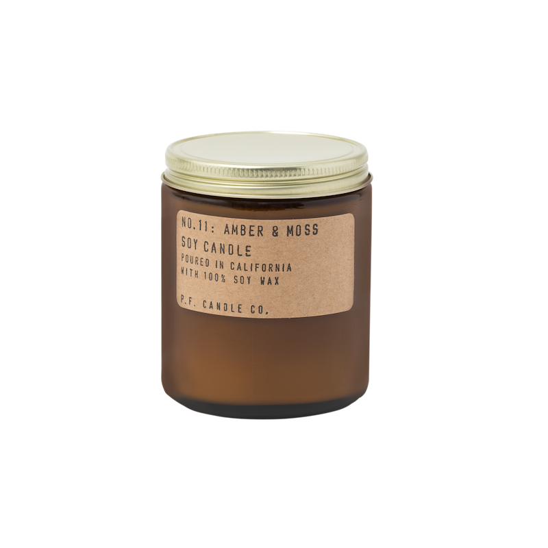 Soy Candle - Amber & Moss - 7.2 oz