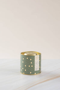 No. 4 Gold Tin w/ Embossed Lid (Holiday Green) 7 oz