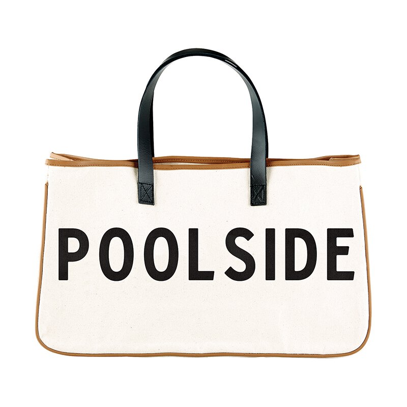 Canvas Tote - POOLSIDE
