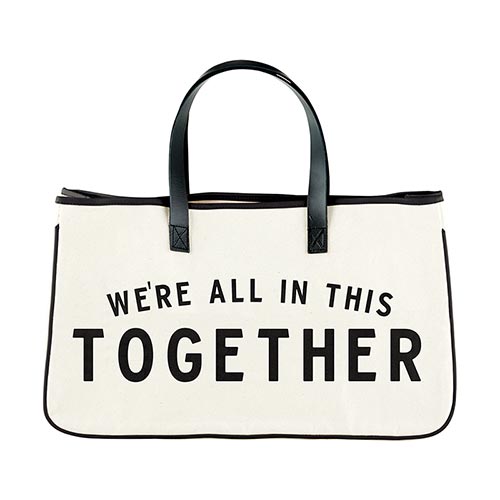 Canvas Tote - All in this TOGETHER