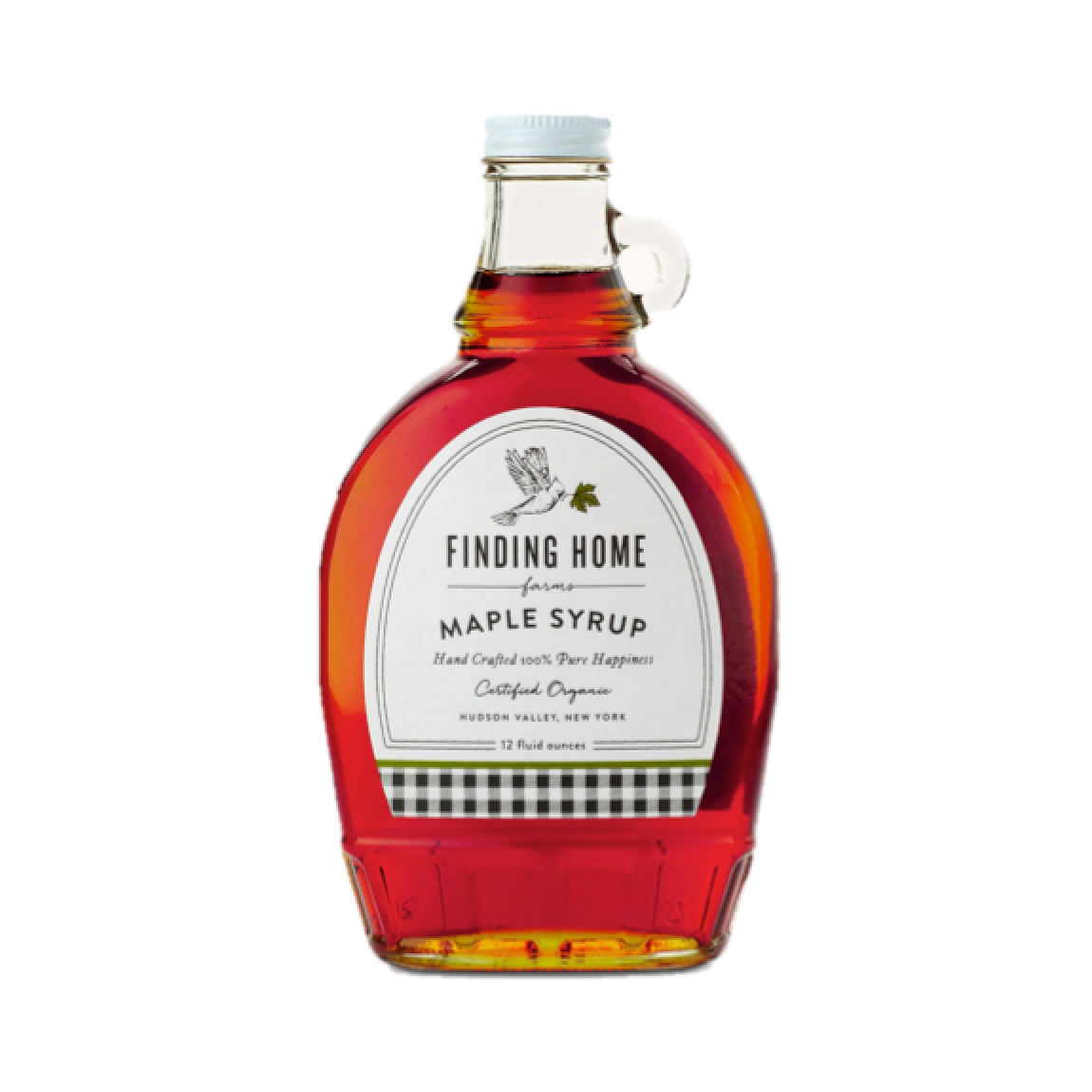 Maple Syrup - 12 oz in Decorative Glass