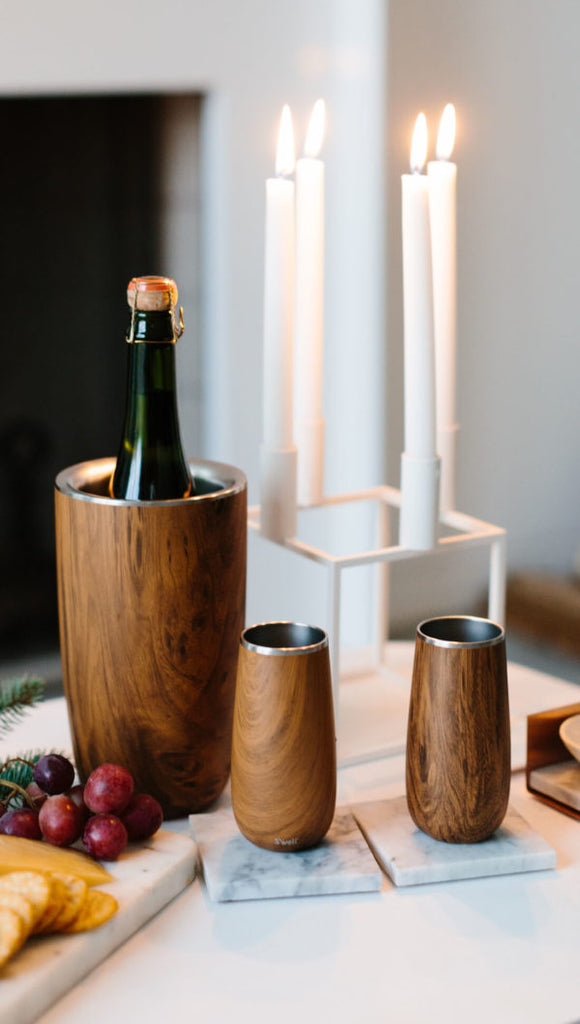 Holiday Wine Chiller Gift Set