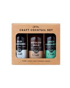 Craft Mini Cocktail Syrup 3-pack set