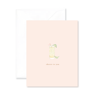 Greeting Card - Cheers to You
