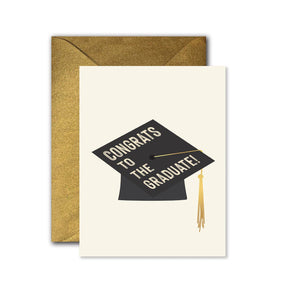 Graduate Hat Greeting Card