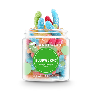 BookWorms: Mini Candy Gummy Worms
