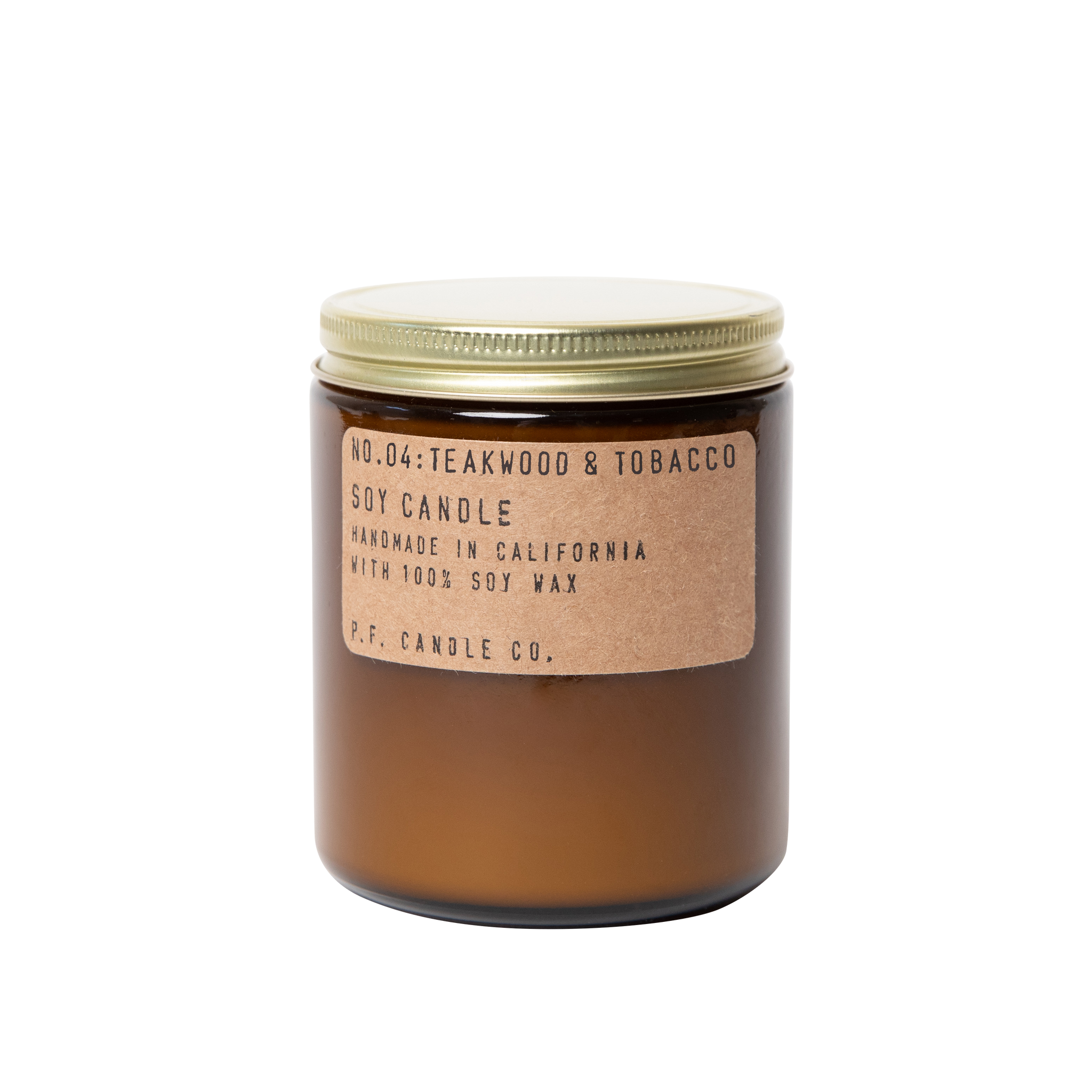 Soy Candle - Teakwood & Tobacco - 7.2 oz