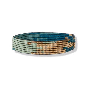 Bracelet - Ombre Luxe Stretch Thin, Teal