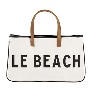 Big Canvas Tote - LE BEACH