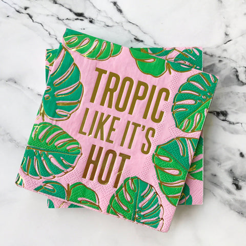 Cocktail Napkins - Tropic